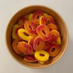 حلقات المشمش حلو