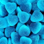 Sour Raspberry Blue Heart